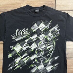 Vintage Y2K So Cal T-Shirt Skull Skeleton Faded Grunge Brand Tee Shirt Men's XL